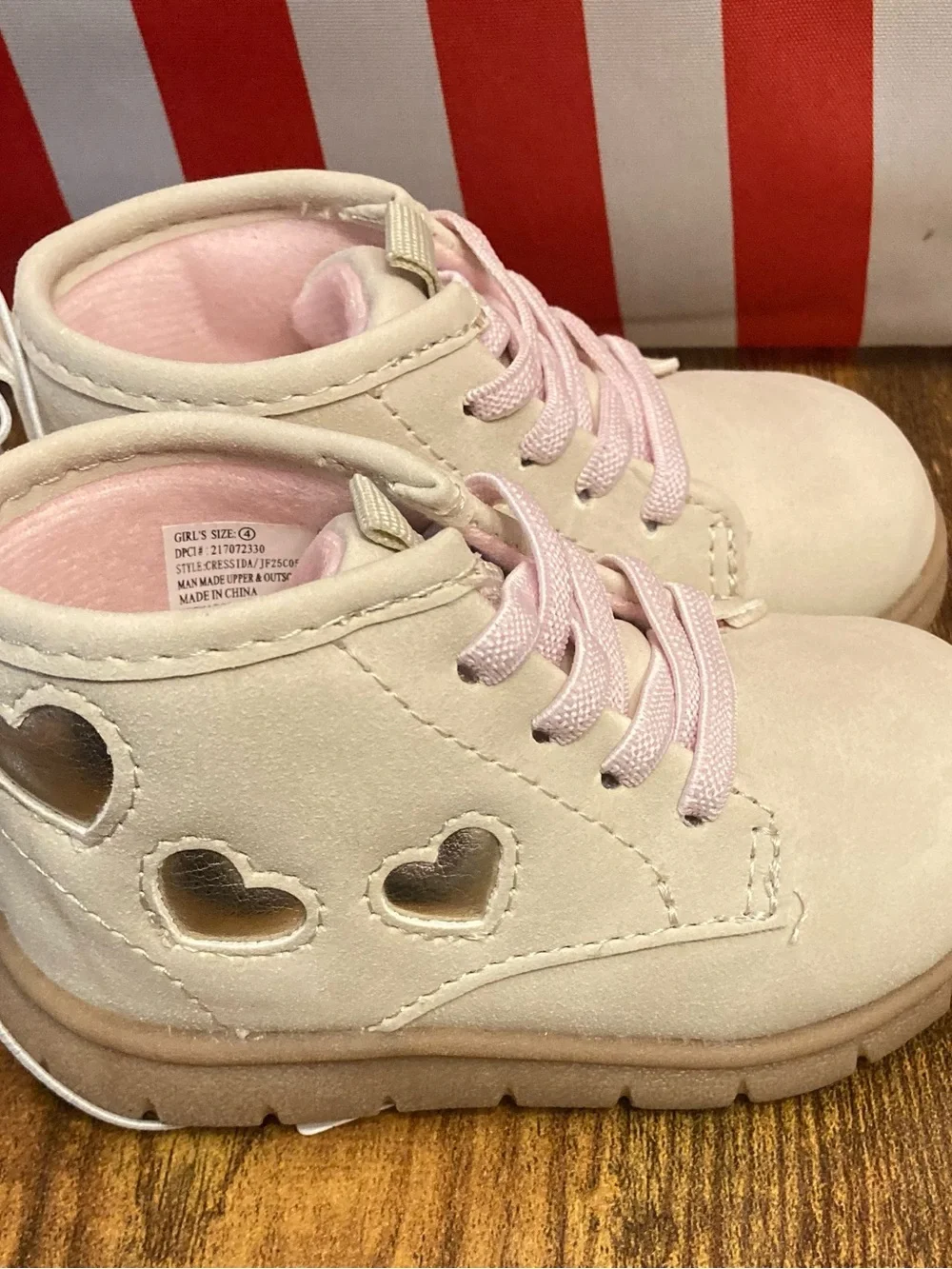 Carter's Just One You® Toddler Girls' Cressida First Walker Boots Size 4T